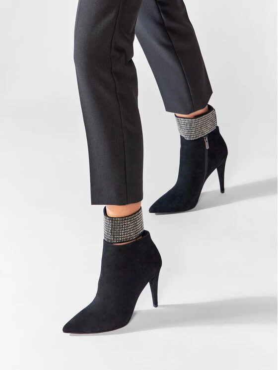 Eva Minge Γυναίκες Μποτάκια EM-40-06-000427 Μαύρο 2 Eva Minge Γυναίκες Μποτάκια EM-40-06-000427 Μαύρο - Image 2