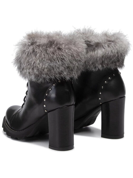 Eva Minge Γυναίκες Biker Μποτάκια Μποτάκια EM-21-06-000233 Μαύρο 3 Eva Minge Γυναίκες Biker Μποτάκια Μποτάκια EM-21-06-000233 Μαύρο - Image 3