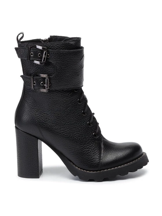 Eva Minge Γυναίκες Biker Μποτάκια Μποτάκια EM-21-06-000232 Μαύρο 2 Eva Minge Γυναίκες Biker Μποτάκια Μποτάκια EM-21-06-000232 Μαύρο - Image 2