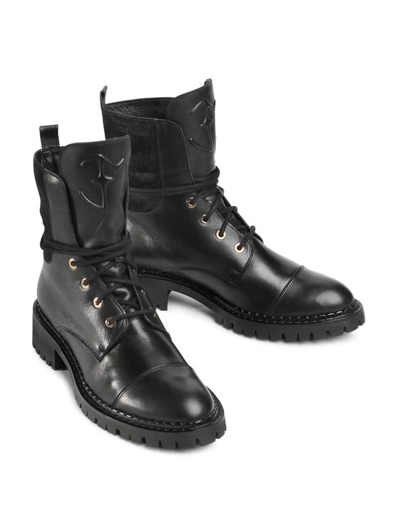 Eva Minge Γυναίκες Biker Μποτάκια Μποτάκια EM-21-06-000217 Μαύρο 5 Eva Minge Γυναίκες Biker Μποτάκια Μποτάκια EM-21-06-000217 Μαύρο - Image 5