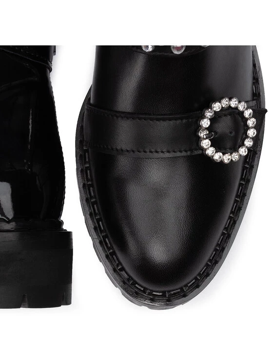 Eva Minge Γυναίκες Biker Μποτάκια Μποτάκια EM-21-06-000219 Μαύρο 5 Eva Minge Γυναίκες Biker Μποτάκια Μποτάκια EM-21-06-000219 Μαύρο - Image 5