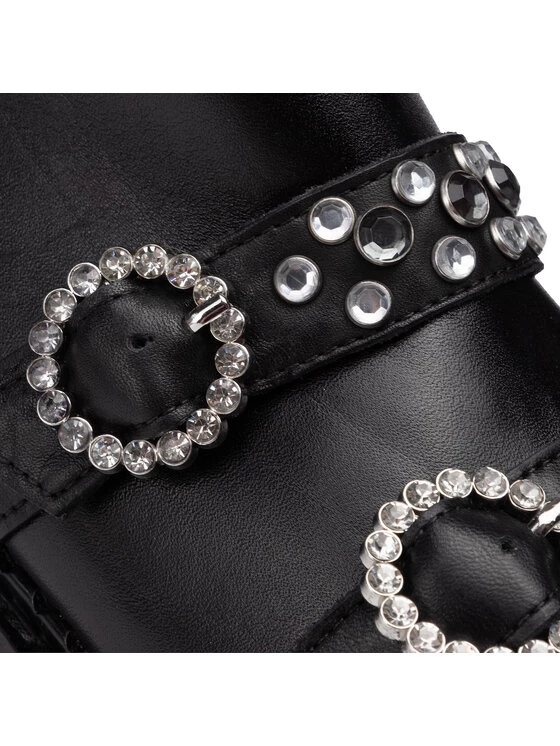 Eva Minge Γυναίκες Biker Μποτάκια Μποτάκια EM-21-06-000219 Μαύρο 6 Eva Minge Γυναίκες Biker Μποτάκια Μποτάκια EM-21-06-000219 Μαύρο - Image 6