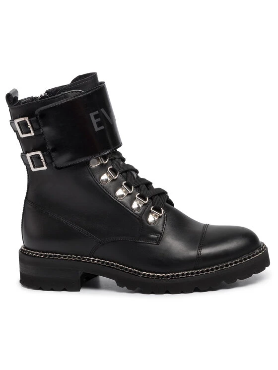 Eva Minge Γυναίκες Biker Μποτάκια Μποτάκια EM-08-06-000249 Μαύρο 2 Eva Minge Γυναίκες Biker Μποτάκια Μποτάκια EM-08-06-000249 Μαύρο - Image 2