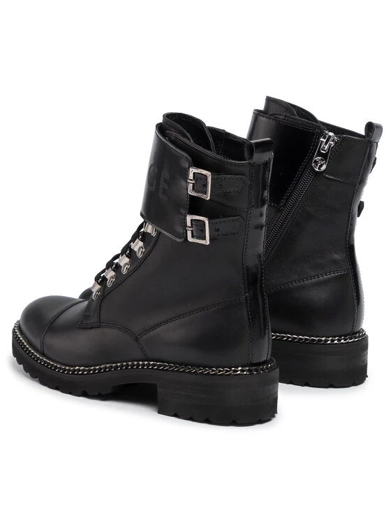 Eva Minge Γυναίκες Biker Μποτάκια Μποτάκια EM-08-06-000249 Μαύρο 3 Eva Minge Γυναίκες Biker Μποτάκια Μποτάκια EM-08-06-000249 Μαύρο - Image 3