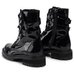 Eva Minge Γυναίκες Biker Μποτάκια Ορειβατικά παπούτσια EM-21-06-000221 Μαύρο -Eva Minge Κατάστημα unnamed file 3118