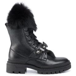 Eva Minge Γυναίκες Biker Μποτάκια Ορειβατικά παπούτσια EM-08-06-000250 Μαύρο -Eva Minge Κατάστημα unnamed file 3124