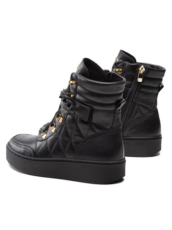 Eva Minge Γυναίκες Biker Μποτάκια Μποτάκια EM-22-12001561 Μαύρο 3 Eva Minge Γυναίκες Biker Μποτάκια Μποτάκια EM-22-12001561 Μαύρο - Image 3