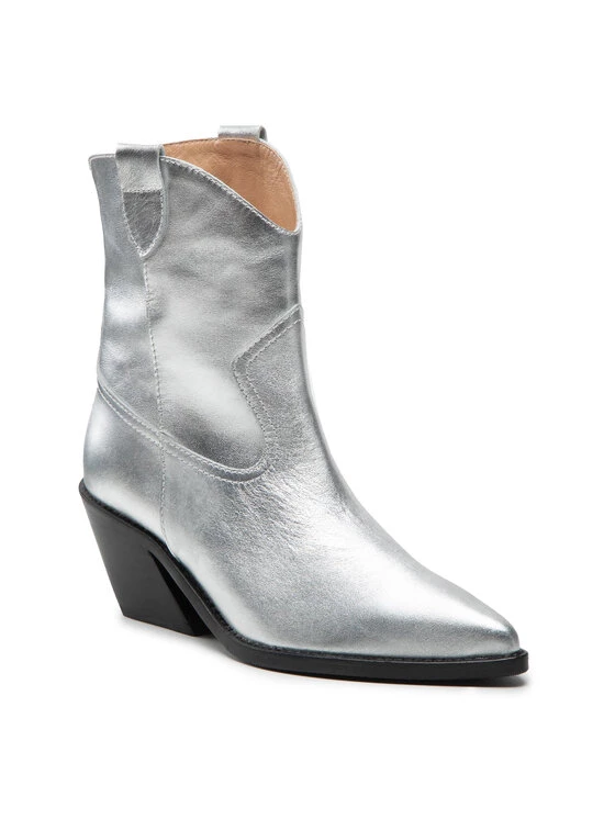 Eva Minge Γυναίκες Biker Μποτάκια Μποτάκια EM-57-12-001540 Ασημί 1 Eva Minge Γυναίκες Biker Μποτάκια Μποτάκια EM-57-12-001540 Ασημί