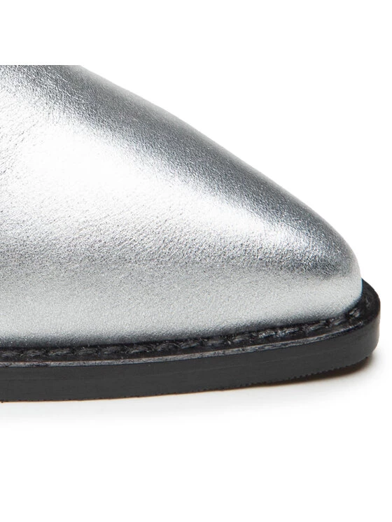 Eva Minge Γυναίκες Biker Μποτάκια Μποτάκια EM-57-12-001540 Ασημί 6 Eva Minge Γυναίκες Biker Μποτάκια Μποτάκια EM-57-12-001540 Ασημί - Image 6