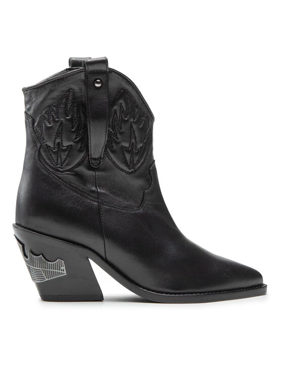 Eva Minge Γυναίκες Biker Μποτάκια Μποτάκια EM-57-12-001541 Μαύρο 2 Eva Minge Γυναίκες Biker Μποτάκια Μποτάκια EM-57-12-001541 Μαύρο - Image 2