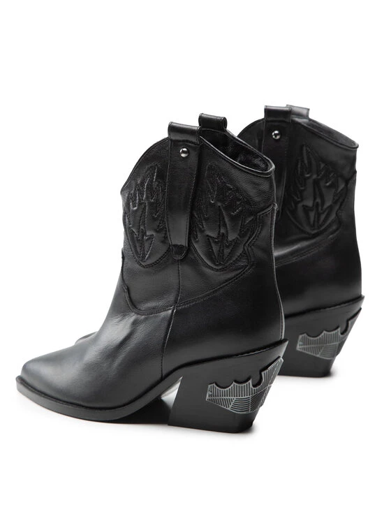 Eva Minge Γυναίκες Biker Μποτάκια Μποτάκια EM-57-12-001541 Μαύρο 3 Eva Minge Γυναίκες Biker Μποτάκια Μποτάκια EM-57-12-001541 Μαύρο - Image 3