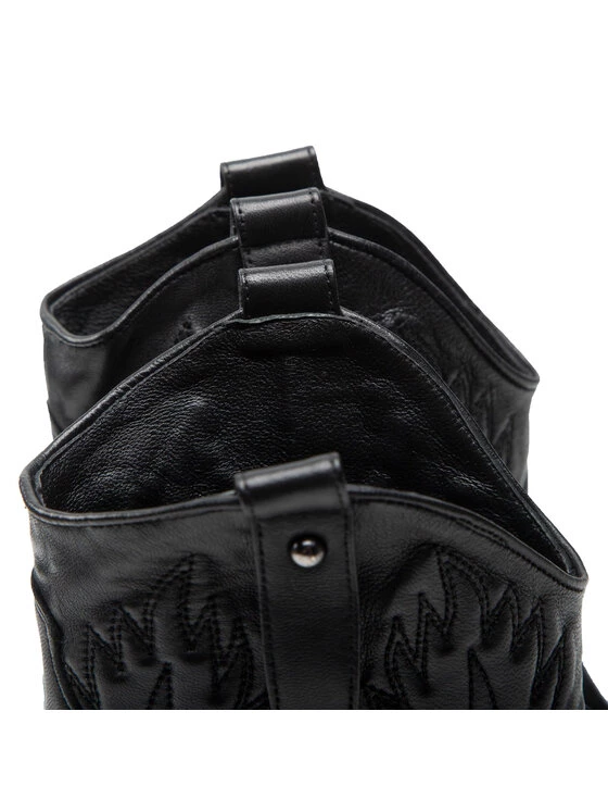 Eva Minge Γυναίκες Biker Μποτάκια Μποτάκια EM-57-12-001541 Μαύρο 5 Eva Minge Γυναίκες Biker Μποτάκια Μποτάκια EM-57-12-001541 Μαύρο - Image 5