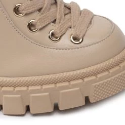 Eva Minge Γυναίκες Biker Μποτάκια Μποτάκια EM-57-12-001538 Μπεζ -Eva Minge Κατάστημα unnamed file 3234