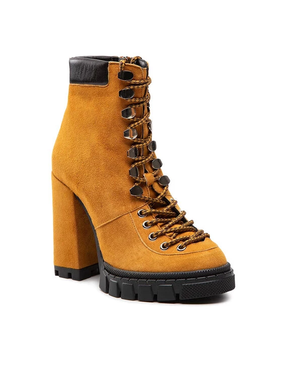 Eva Minge Γυναίκες Biker Μποτάκια Μποτάκια EM-57-12-001538 Κίτρινο 1 Eva Minge Γυναίκες Biker Μποτάκια Μποτάκια EM-57-12-001538 Κίτρινο