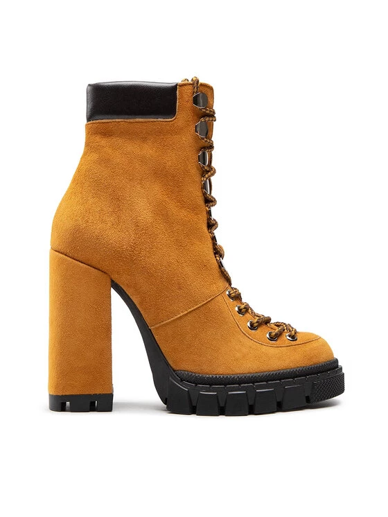 Eva Minge Γυναίκες Biker Μποτάκια Μποτάκια EM-57-12-001538 Κίτρινο 2 Eva Minge Γυναίκες Biker Μποτάκια Μποτάκια EM-57-12-001538 Κίτρινο - Image 2