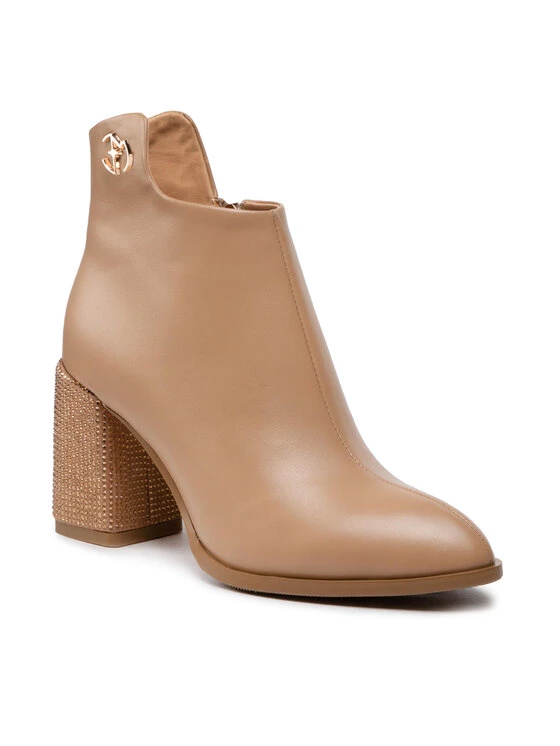 Eva Minge Γυναίκες Biker Μποτάκια Μποτάκια EM-44-12-001520 Μπεζ 1 Eva Minge Γυναίκες Biker Μποτάκια Μποτάκια EM-44-12-001520 Μπεζ