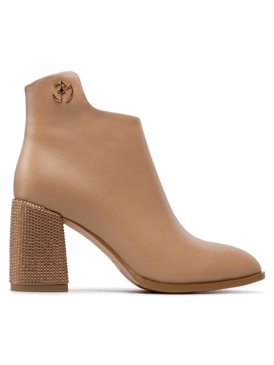 Eva Minge Γυναίκες Biker Μποτάκια Μποτάκια EM-44-12-001520 Μπεζ 2 Eva Minge Γυναίκες Biker Μποτάκια Μποτάκια EM-44-12-001520 Μπεζ - Image 2