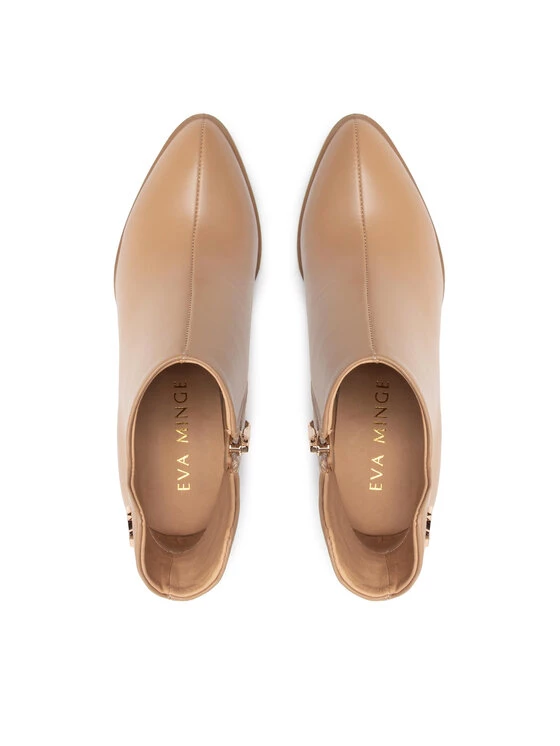 Eva Minge Γυναίκες Biker Μποτάκια Μποτάκια EM-44-12-001520 Μπεζ 5 Eva Minge Γυναίκες Biker Μποτάκια Μποτάκια EM-44-12-001520 Μπεζ - Image 5