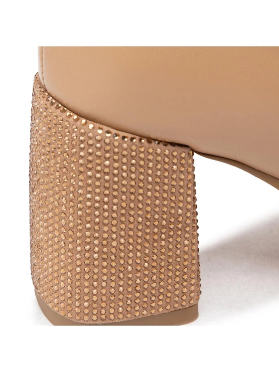 Eva Minge Γυναίκες Biker Μποτάκια Μποτάκια EM-44-12-001520 Μπεζ 6 Eva Minge Γυναίκες Biker Μποτάκια Μποτάκια EM-44-12-001520 Μπεζ - Image 6