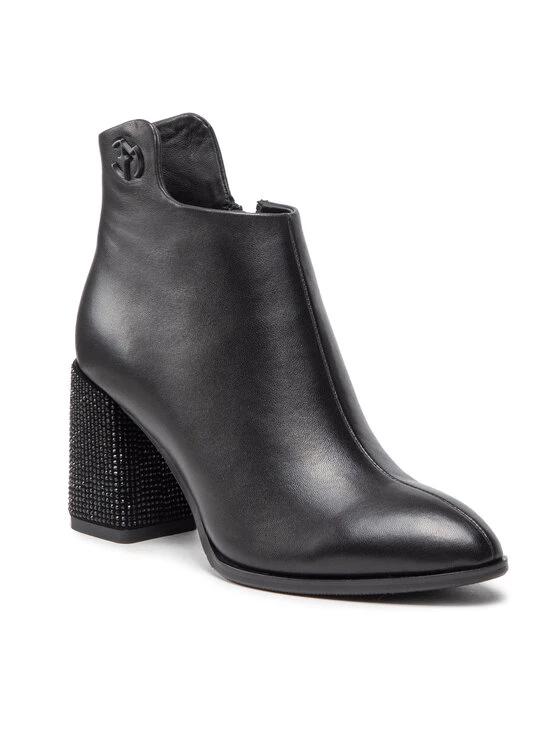 Eva Minge Γυναίκες Biker Μποτάκια Μποτάκια EM-44-12-001520 Μαύρο 1 Eva Minge Γυναίκες Biker Μποτάκια Μποτάκια EM-44-12-001520 Μαύρο