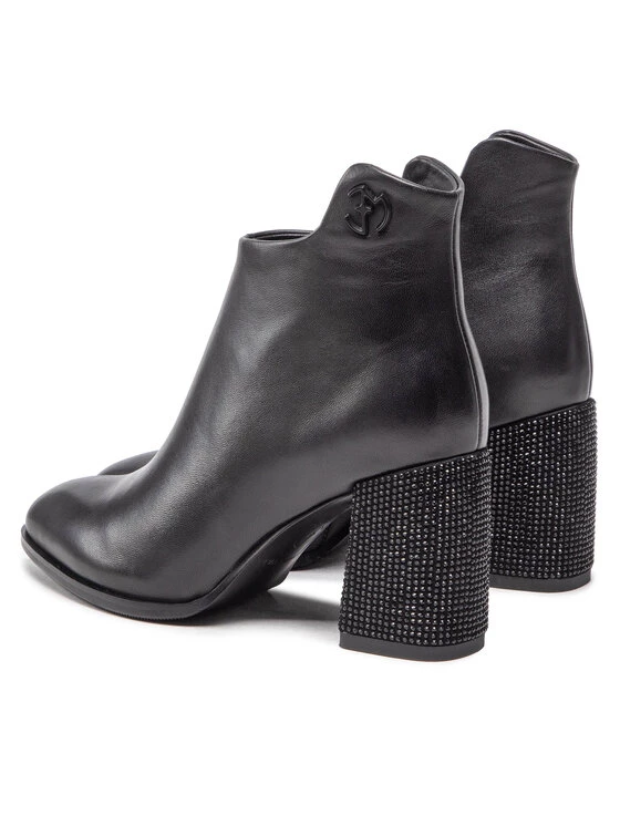 Eva Minge Γυναίκες Biker Μποτάκια Μποτάκια EM-44-12-001520 Μαύρο 3 Eva Minge Γυναίκες Biker Μποτάκια Μποτάκια EM-44-12-001520 Μαύρο - Image 3