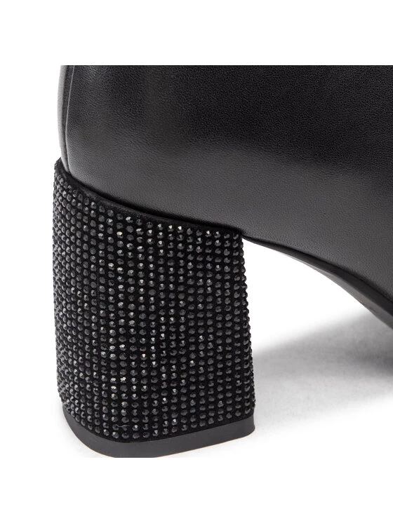 Eva Minge Γυναίκες Biker Μποτάκια Μποτάκια EM-44-12-001520 Μαύρο 6 Eva Minge Γυναίκες Biker Μποτάκια Μποτάκια EM-44-12-001520 Μαύρο - Image 6