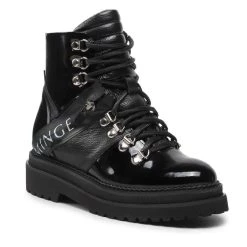 Eva Minge Γυναίκες Biker Μποτάκια Μποτάκια EM-08-12-001535 Μαύρο