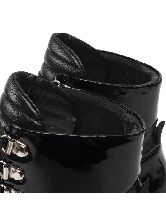 Eva Minge Γυναίκες Biker Μποτάκια Μποτάκια EM-08-12-001535 Μαύρο 5 Eva Minge Γυναίκες Biker Μποτάκια Μποτάκια EM-08-12-001535 Μαύρο - Image 5