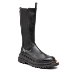 Eva Minge Γυναίκες Biker Μποτάκια Μποτάκια EM-08-12-001537 Μαύρο