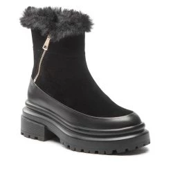 Eva Minge Γυναίκες Biker Μποτάκια Μποτάκια EM-70-12-001514 Μαύρο