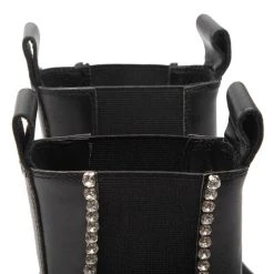 Eva Minge Γυναίκες Biker Μποτάκια Μποτάκια με λάστιχο EM-70-12-001513 Μαύρο -Eva Minge Κατάστημα unnamed file 3293