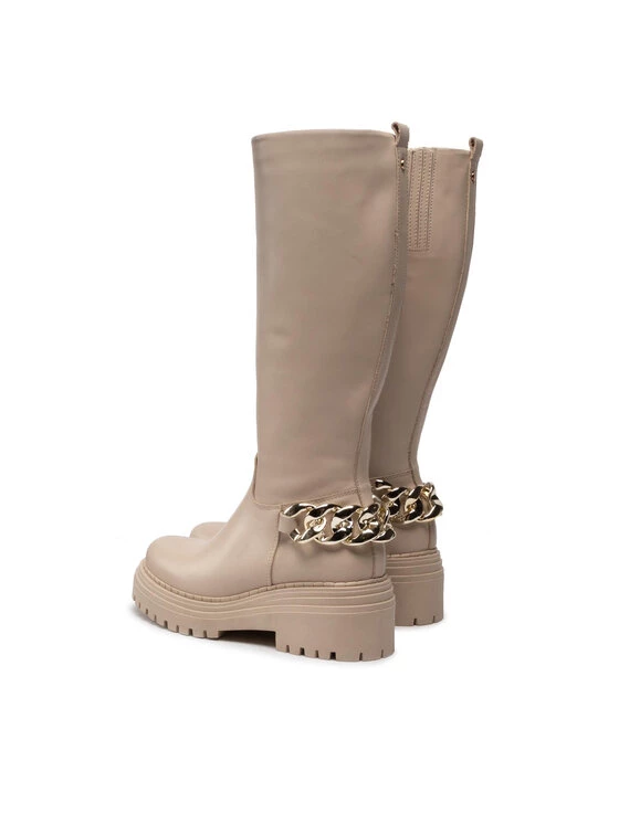 Eva Minge Γυναίκες Μπότες EM-22-12-001545 Μπεζ 3 Eva Minge Γυναίκες Μπότες EM-22-12-001545 Μπεζ - Image 3