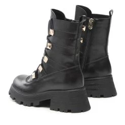 Eva Minge Γυναίκες Biker Μποτάκια Μποτάκια EM-56-12-001565 Μαύρο -Eva Minge Κατάστημα unnamed file 3321