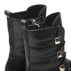 Eva Minge Γυναίκες Biker Μποτάκια Μποτάκια EM-56-12-001565 Μαύρο -Eva Minge Κατάστημα unnamed file 3323