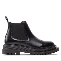 Eva Minge Γυναίκες Biker Μποτάκια Μποτάκια με λάστιχο EM-08-12-001534 Μαύρο -Eva Minge Κατάστημα unnamed file 3339