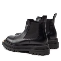 Eva Minge Γυναίκες Biker Μποτάκια Μποτάκια με λάστιχο EM-08-12-001534 Μαύρο -Eva Minge Κατάστημα unnamed file 3340