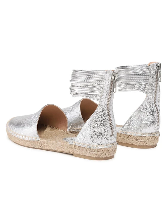 Eva Minge Γυναίκες Κλειστά Παπούτσια Εσπαντρίγιες EM-61-09-001207 Ασημί 3 Eva Minge Γυναίκες Κλειστά Παπούτσια Εσπαντρίγιες EM-61-09-001207 Ασημί - Image 3