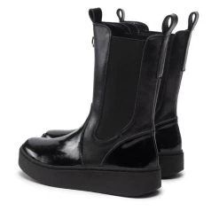 Eva Minge Γυναίκες Biker Μποτάκια Μποτάκια με λάστιχο EM-56-12-001568 Μαύρο -Eva Minge Κατάστημα unnamed file 3369