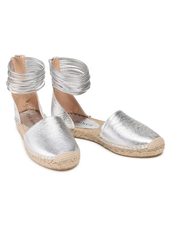 Eva Minge Γυναίκες Κλειστά Παπούτσια Εσπαντρίγιες EM-61-09-001207 Ασημί 5 Eva Minge Γυναίκες Κλειστά Παπούτσια Εσπαντρίγιες EM-61-09-001207 Ασημί - Image 5