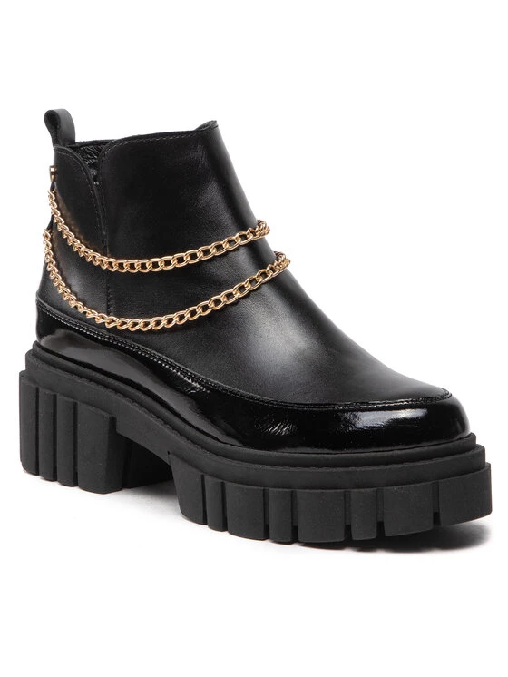 Eva Minge Γυναίκες Biker Μποτάκια Μποτάκια EM-56-12-001549 Μαύρο 1 Eva Minge Γυναίκες Biker Μποτάκια Μποτάκια EM-56-12-001549 Μαύρο