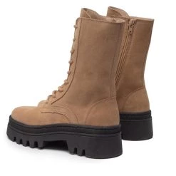 Eva Minge Γυναίκες Biker Μποτάκια Ορειβατικά παπούτσια EM-60-12-001558 Μπεζ -Eva Minge Κατάστημα unnamed file 3448