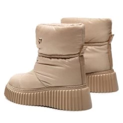 Eva Minge Γυναίκες Biker Μποτάκια Παπούτσια EM-40-12-001518 Μπεζ -Eva Minge Κατάστημα unnamed file 3470