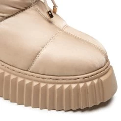 Eva Minge Γυναίκες Biker Μποτάκια Παπούτσια EM-40-12-001518 Μπεζ -Eva Minge Κατάστημα unnamed file 3473