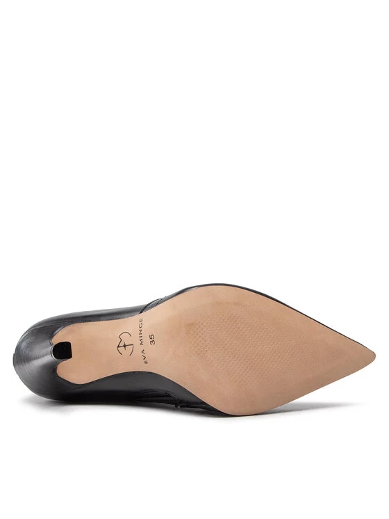 Eva Minge Γυναίκες Biker Μποτάκια Μποτάκια EM-74-12-001528 Μαύρο 4 Eva Minge Γυναίκες Biker Μποτάκια Μποτάκια EM-74-12-001528 Μαύρο - Image 4