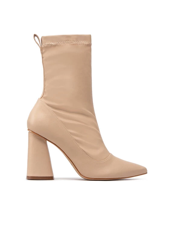 Eva Minge Γυναίκες Biker Μποτάκια Μποτάκια EM-74-12-001527 Μπεζ 2 Eva Minge Γυναίκες Biker Μποτάκια Μποτάκια EM-74-12-001527 Μπεζ - Image 2