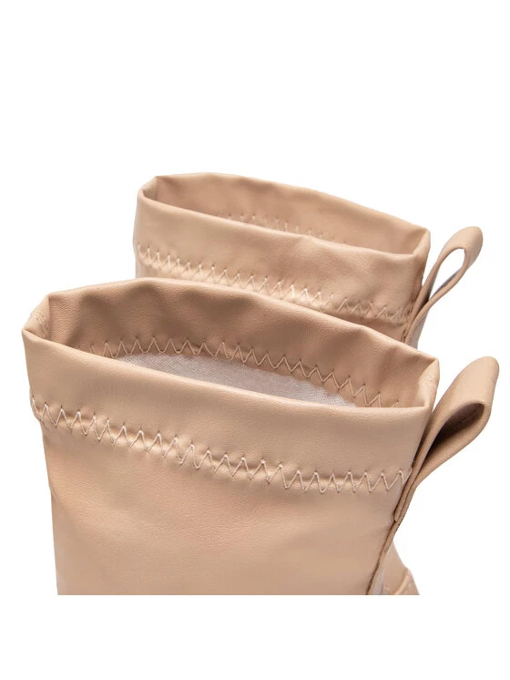 Eva Minge Γυναίκες Biker Μποτάκια Μποτάκια EM-74-12-001527 Μπεζ 5 Eva Minge Γυναίκες Biker Μποτάκια Μποτάκια EM-74-12-001527 Μπεζ - Image 5