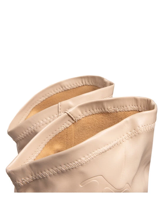 Eva Minge Γυναίκες Μπότες πάνω από το γόνατο EM-79-12-001577 Μπεζ 5 Eva Minge Γυναίκες Μπότες πάνω από το γόνατο EM-79-12-001577 Μπεζ - Image 5