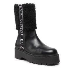 Eva Minge Γυναίκες Biker Μποτάκια Μποτάκια EM-79-12-001576 Μαύρο