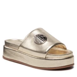 Eva Minge Γυναίκες Παντόφλες EM-72-11-001480 Χρυσό