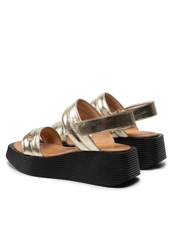 Eva Minge Γυναίκες Σανδάλια EM-72-11-001479 Χρυσό 3 Eva Minge Γυναίκες Σανδάλια EM-72-11-001479 Χρυσό - Image 3